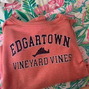 Vineyard Vines Edgartown Crewneck Crop Sweatshirt